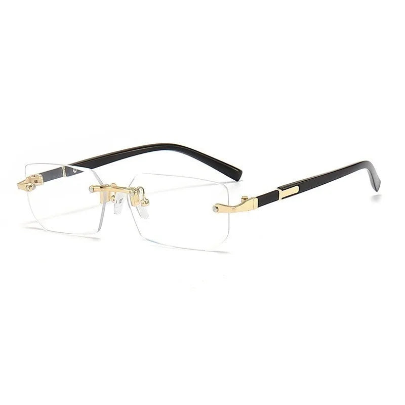 AURYX Mirage – Retro Frameless Sunglasses