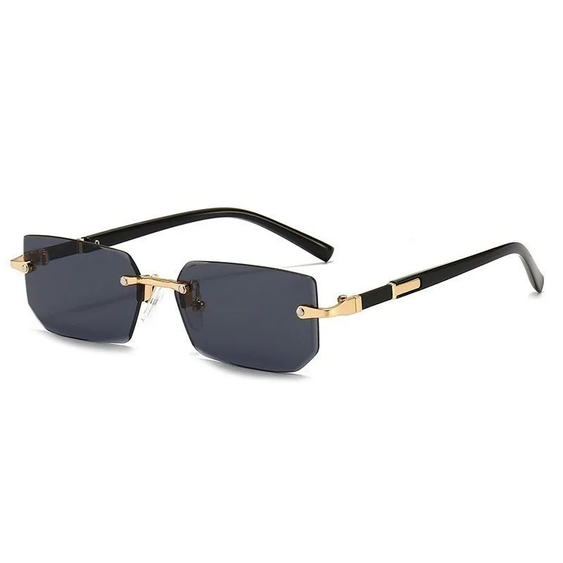 AURYX Mirage – Retro Frameless Sunglasses