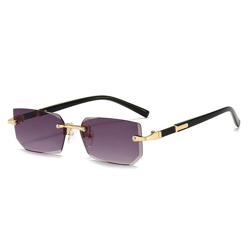 AURYX Mirage – Retro Frameless Sunglasses